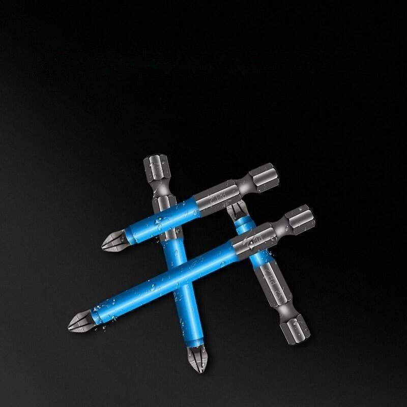 Universele S2-stalen schroevendraadbits set
