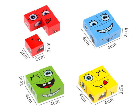 5D gezichtsveranderende puzzel – een interactieve familiespelervaring