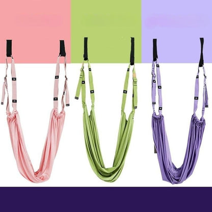 Verstelbare yoga- en pilates-stretchband
