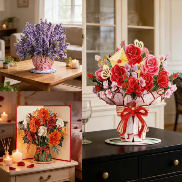 3D-bloemenkaart – een bijzonder cadeau voor een dierbare