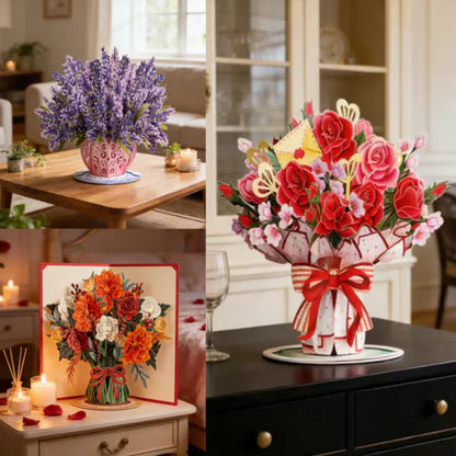 3D-bloemenkaart – een bijzonder cadeau voor een dierbare