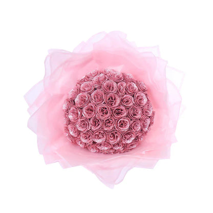 Glanzend rozenboeket – een bijzonder cadeau voor een dierbare