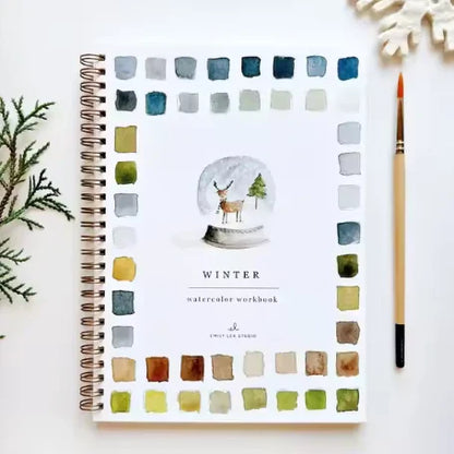 Aquarel-tekenboek – helpt je tot rust komen en ontspannen!