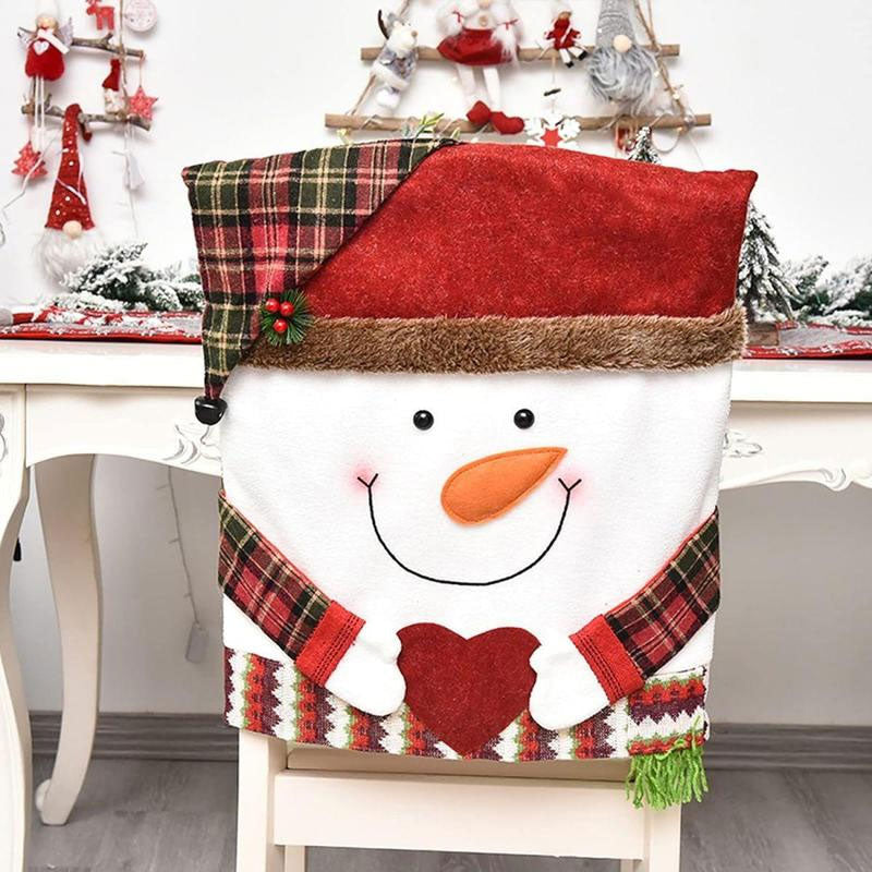 Set kerststoel-decoraties