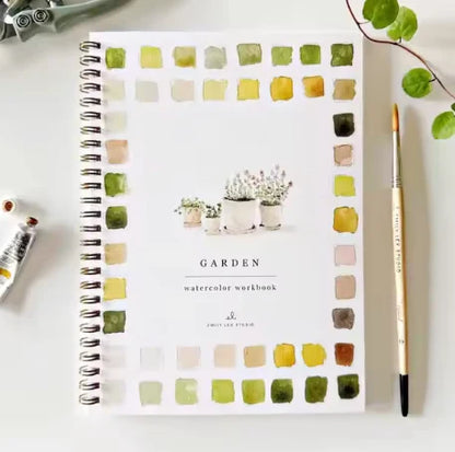 Aquarel-tekenboek – helpt je tot rust komen en ontspannen!