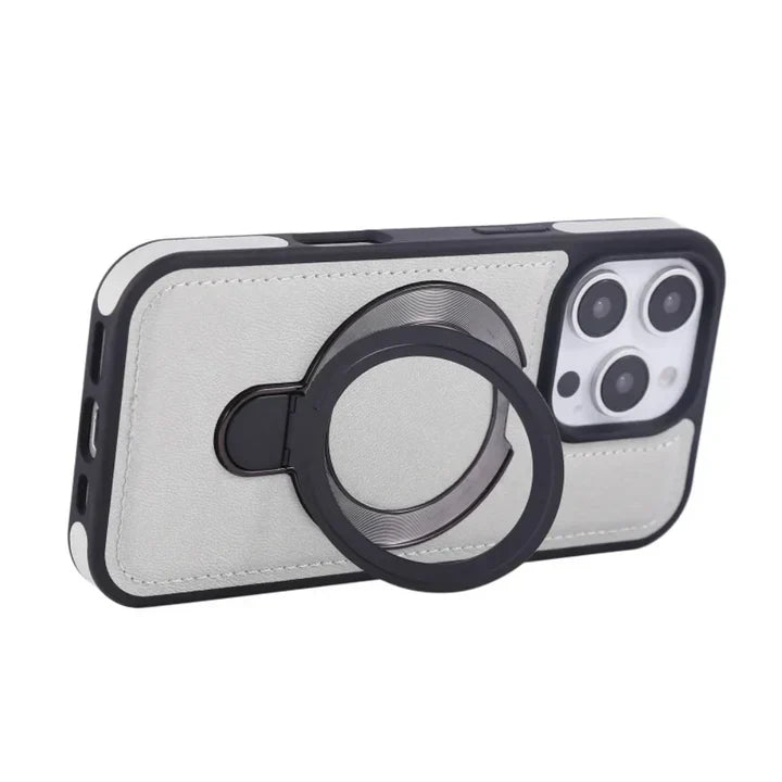 Elegante iPhone-hoes met verborgen standaard