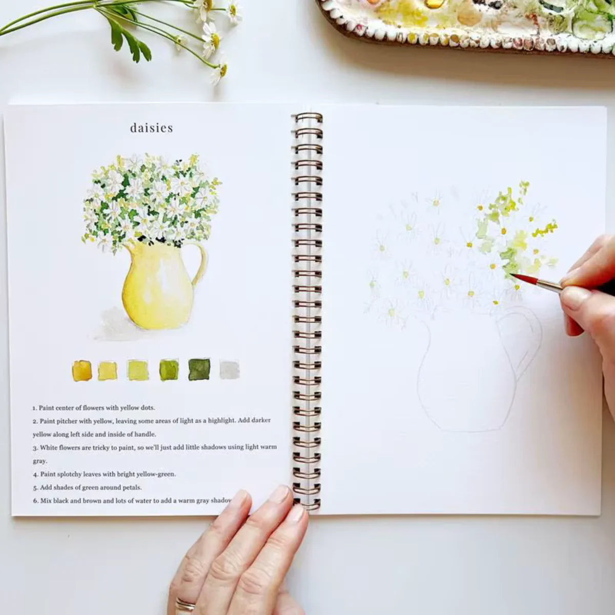 Aquarel-tekenboek – helpt je tot rust komen en ontspannen!