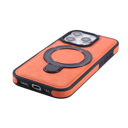 Elegante iPhone-hoes met verborgen standaard