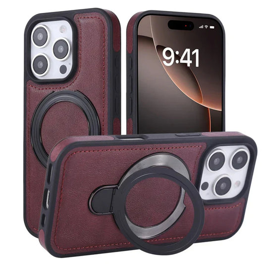 Elegante iPhone-hoes met verborgen standaard