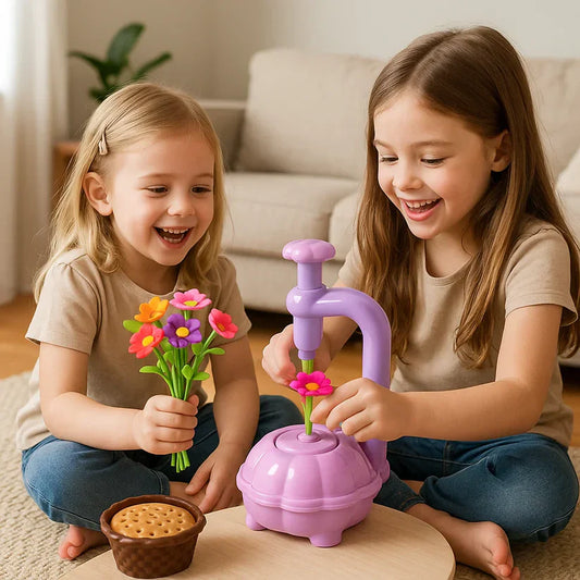 Creatieve bloemen-constructieset