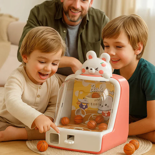 Mini basketbalautomaat voor kinderen