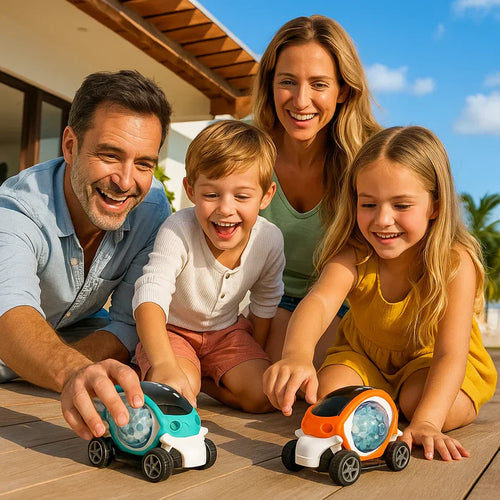 Helende 360° muzikale stuntauto