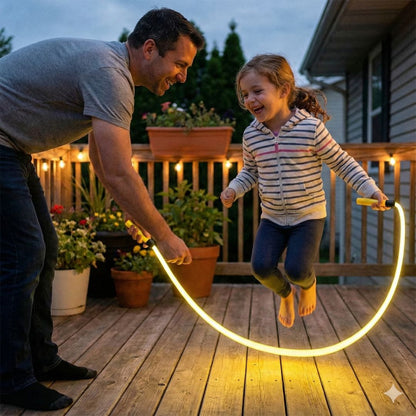 Verlichte LED-springtouw