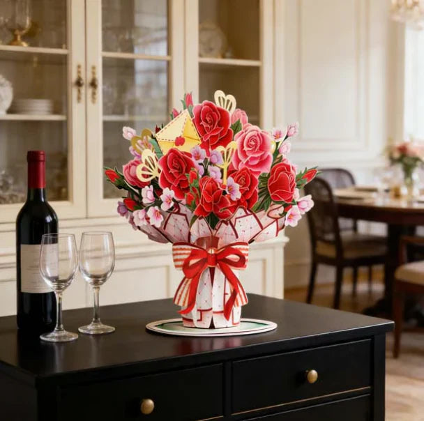 3D-bloemenkaart – een bijzonder cadeau voor een dierbare
