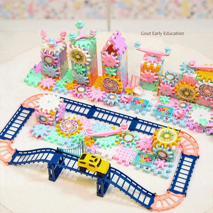 Elektrische bouwblokjes voor de creatieve ontwikkeling en vaardigheden van kleintjes