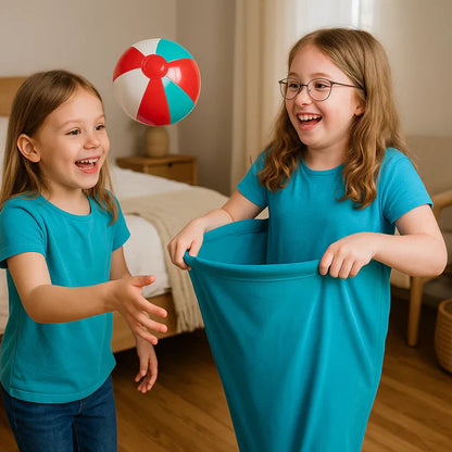 Het ballenvangspel voor het hele gezin