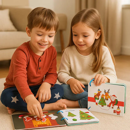 Educatief Montessori-boek met kerstverhalen