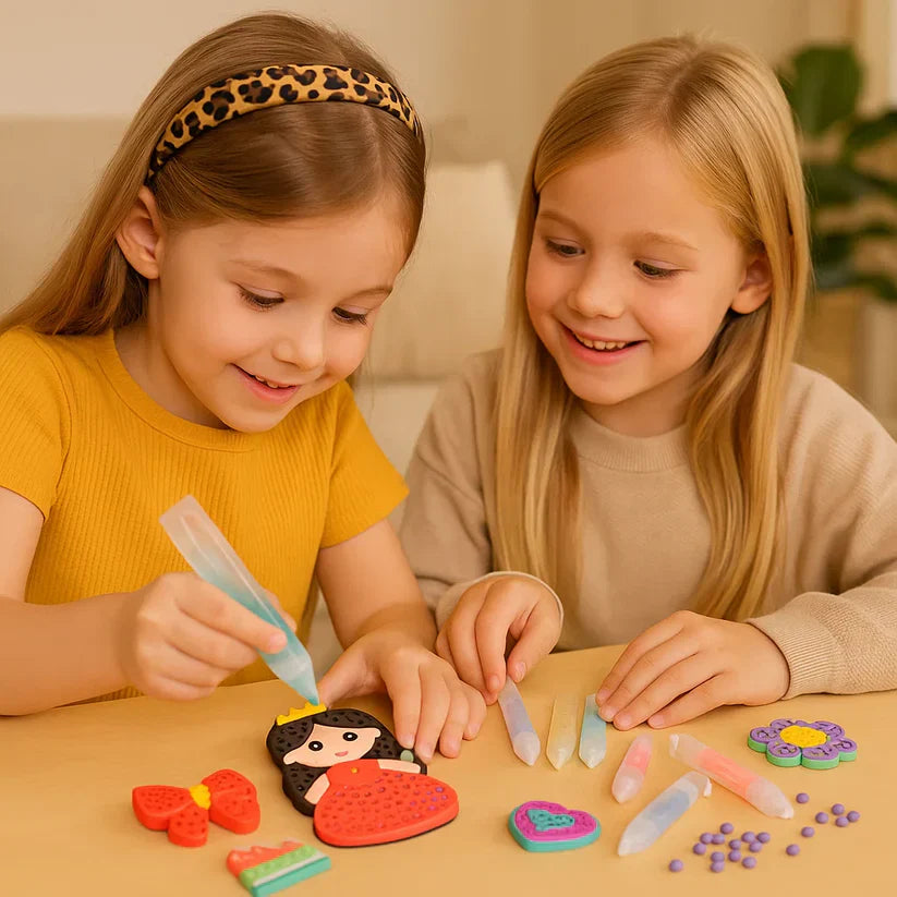 Betoverende kralenmozaïek – creatief knutselpakket voor kinderen