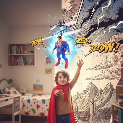 Op afstand bestuurbare helden-helikopter