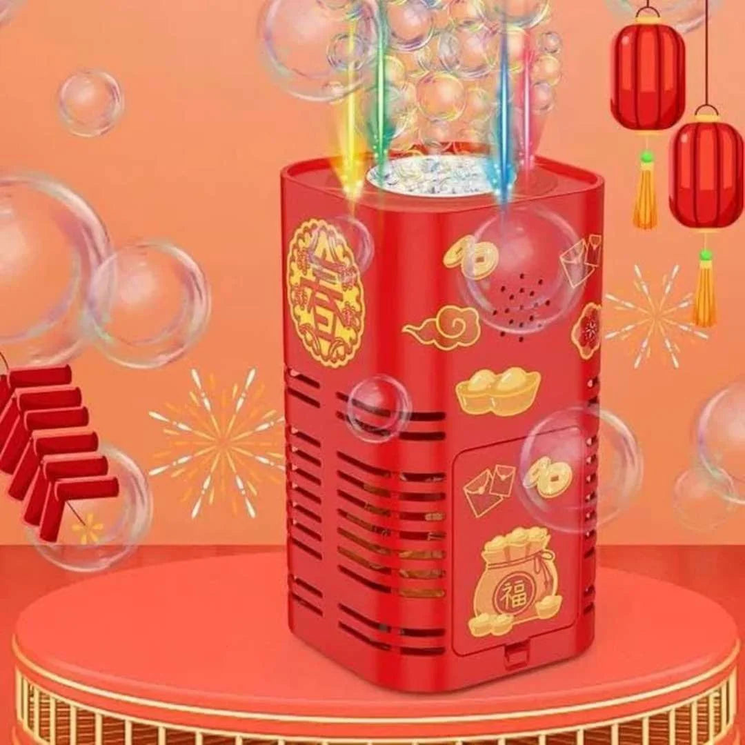 Zeepbellenvuurwerk – een veilig spektakel van licht en bellen