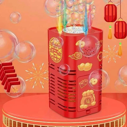 Zeepbellenvuurwerk – een veilig spektakel van licht en bellen