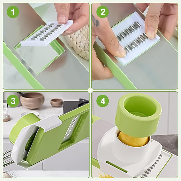 Globetrek VeggieCutter 5-in-1 groentesnijder