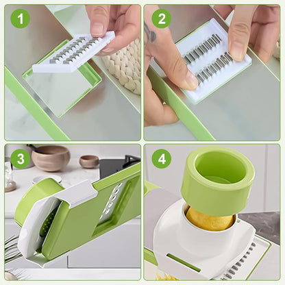 Globetrek VeggieCutter 5-in-1 groentesnijder