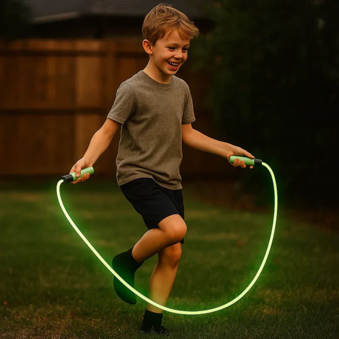 Verlichte LED-springtouw