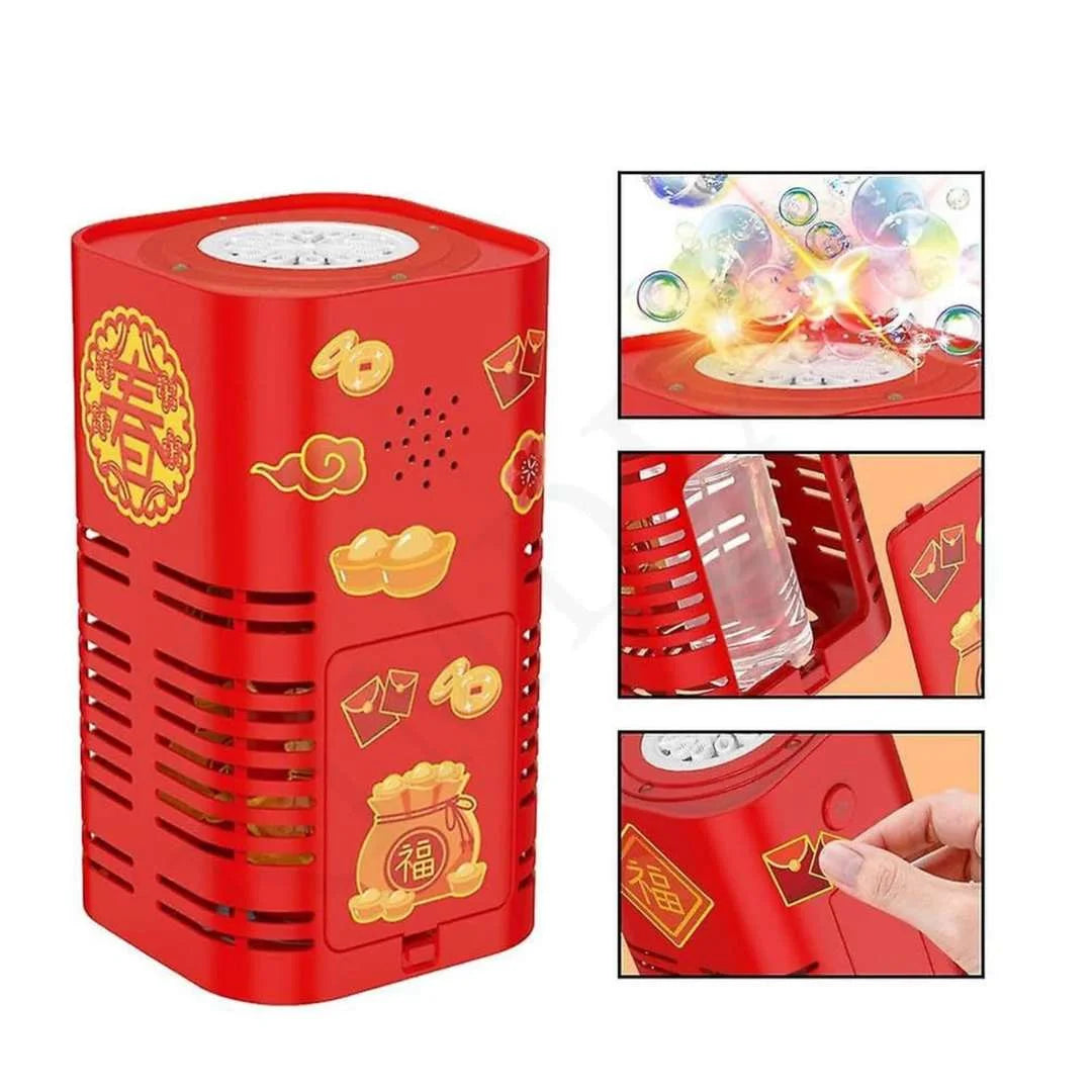 Zeepbellenvuurwerk – een veilig spektakel van licht en bellen