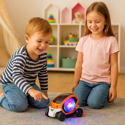 Helende 360° muzikale stuntauto