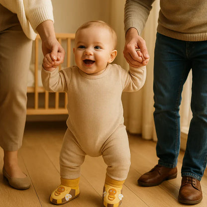 Zeer zachte en antislip babysokjes