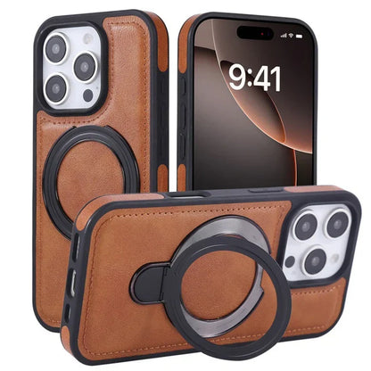 Elegante iPhone-hoes met verborgen standaard