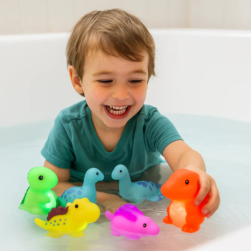 Lichtgevend dinosaurus-waterspeelgoed