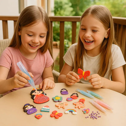 Betoverende kralenmozaïek – creatief knutselpakket voor kinderen