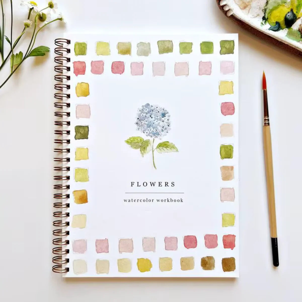 Aquarel-tekenboek – helpt je tot rust komen en ontspannen!
