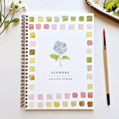 Aquarel-tekenboek – helpt je tot rust komen en ontspannen!