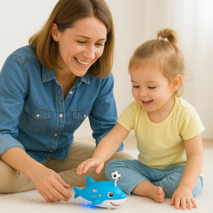 Drijvend haaien­speelgoed met bal