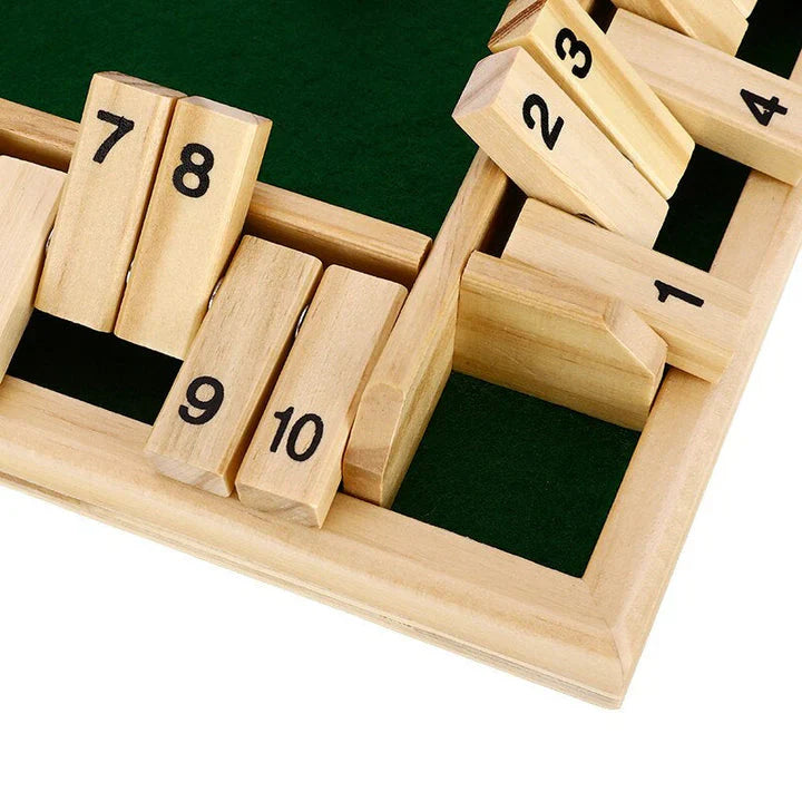 Houten gezelschapsspel – gezellige rekenpret voor het hele gezin