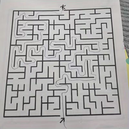 192 doolhofpuzzels – een boek dat concentratie en denkvermogen traint