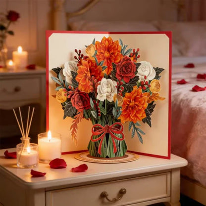 3D-bloemenkaart – een bijzonder cadeau voor een dierbare