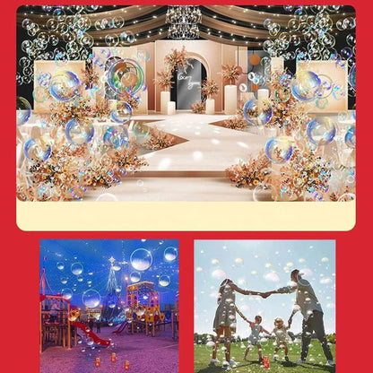 Zeepbellenvuurwerk – een veilig spektakel van licht en bellen