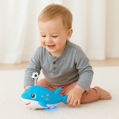 Drijvend haaien­speelgoed met bal