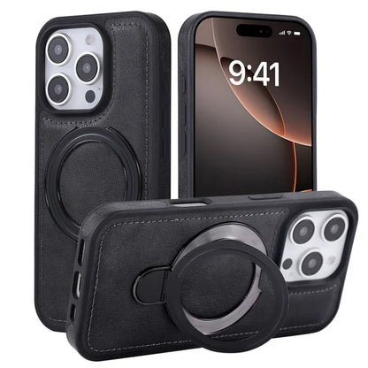 Elegante iPhone-hoes met verborgen standaard