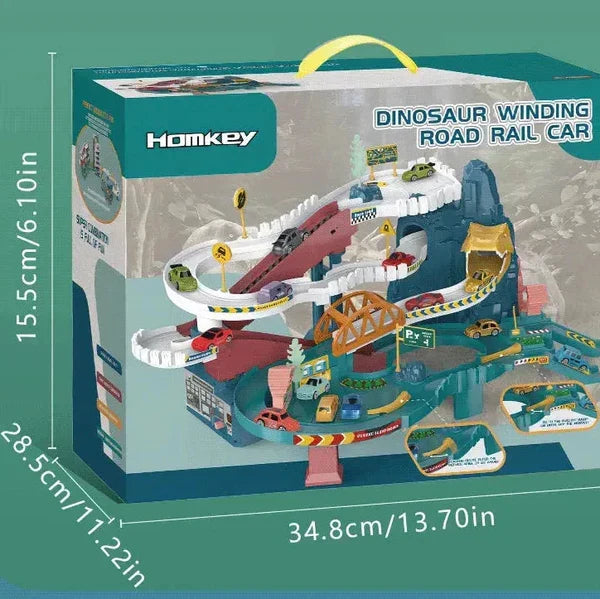 Dinosaurusbaan-speelset – een creatieve wereld vol avonturen voor kinderen