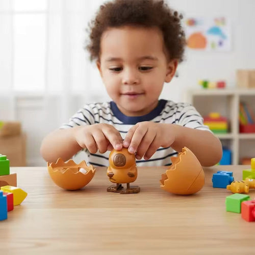 Verrassingsei met een dansend diertje