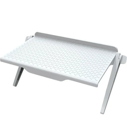Monitorplank en bureau-organizer – „GlideHold“