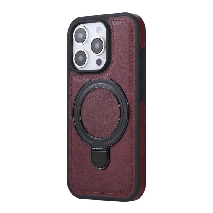 Elegante iPhone-hoes met verborgen standaard