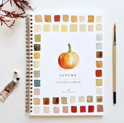Aquarel-tekenboek – helpt je tot rust komen en ontspannen!