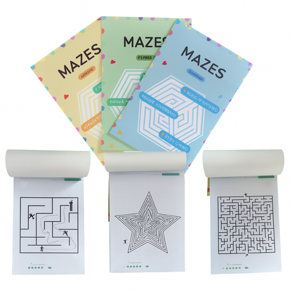 192 doolhofpuzzels – een boek dat concentratie en denkvermogen traint