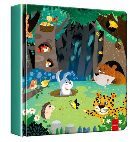 Interactieve 3D-pop-up kinderboeken